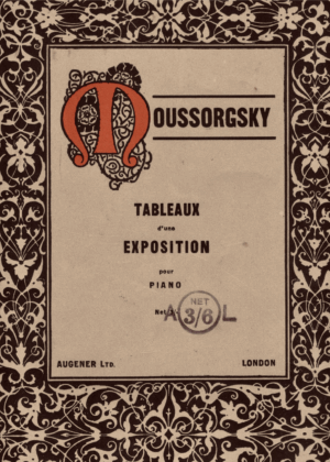 Study afternoon ||| MUSSORGSKY: PICTURES AT AN EXHIBITION | Twelve musical masterpieces || 7 January 2026, Wednesday 2.00-4.00 pm
