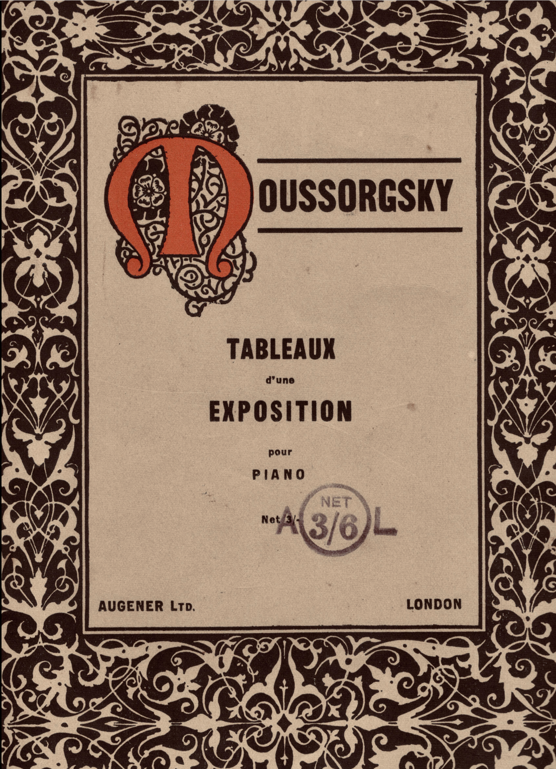 Study afternoon ||| MUSSORGSKY: PICTURES AT AN EXHIBITION | Twelve musical masterpieces || 7 January 2026, Wednesday 2.00-4.00 pm